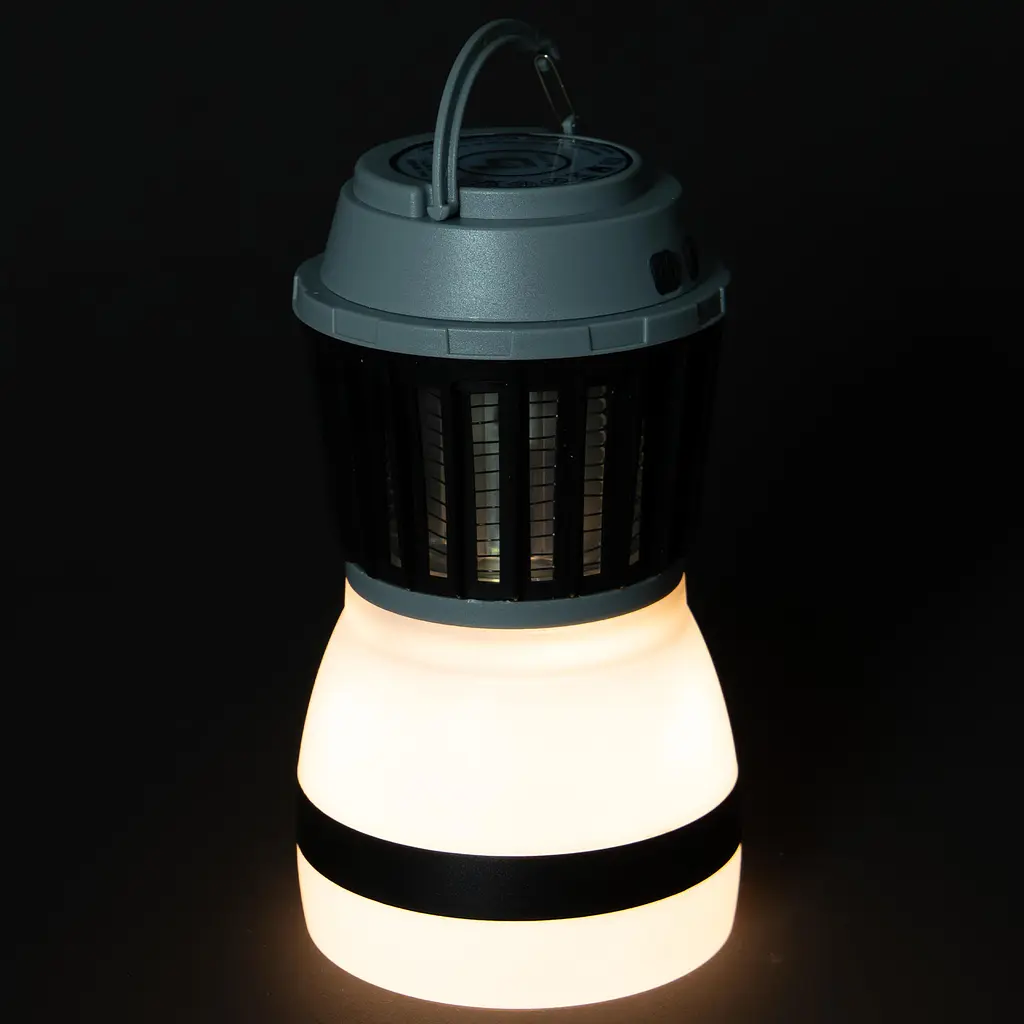 Ліхтар-знищувач комах Bo-Camp Atom WP Rechargeable 200 Lumen Сірий/Чорний - фото 9