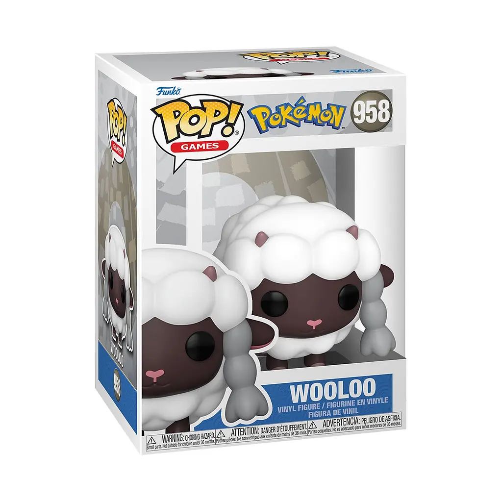 Фігурка Funko POP Games: Pokemon - Wooloo det0018120 - фото 2