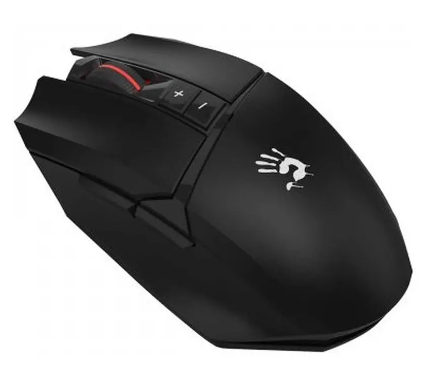 Миша бездротова Bloody R36 Ultra, Black, USB 2.4GHz, оптична (сенсор PixArt PAW3313), 100 - 12 000 cpi, 150 IPS, 7 кнопок - фото 5