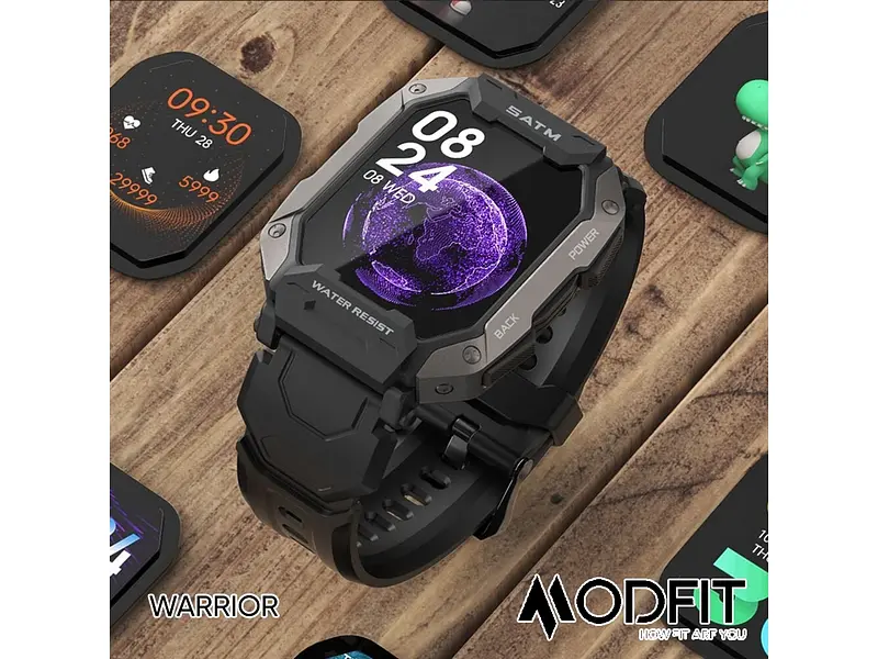 Чоловічий наручний годинник Warrior Army Green Modfit acs0029734 - фото 11