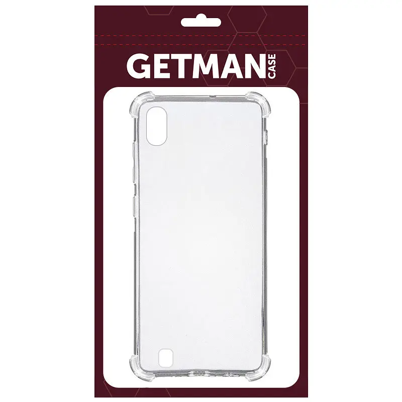 TPU чехол GETMAN Ease logo усиленные углы для Samsung Galaxy A10 (A105F) - фото 2