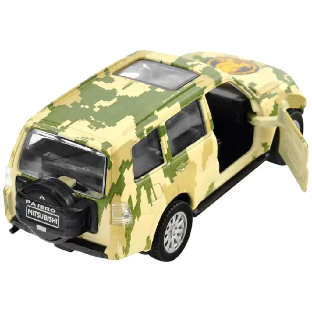 Автомодель TechnoDrive 250361M серия Шевроны Героев Mitsubishi Pajero 4WD Tubro 47 ОМБр - фото 14