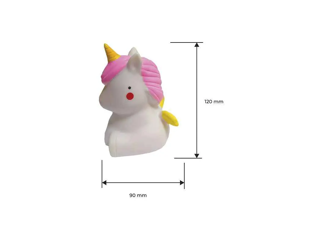 Нічник EUROLAMP "Unicorn Light" 4,5W 2700K 1,6V батарейки 3xLR44 (120) - фото 3
