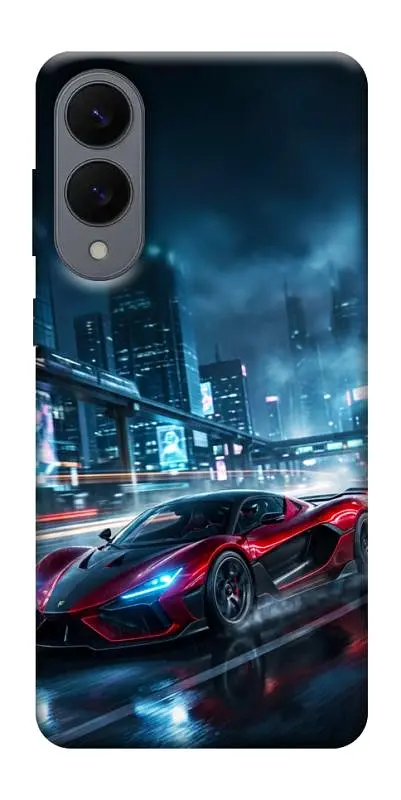 TPU чохол Demsky Red sport car для Samsung Galaxy S25 Edge