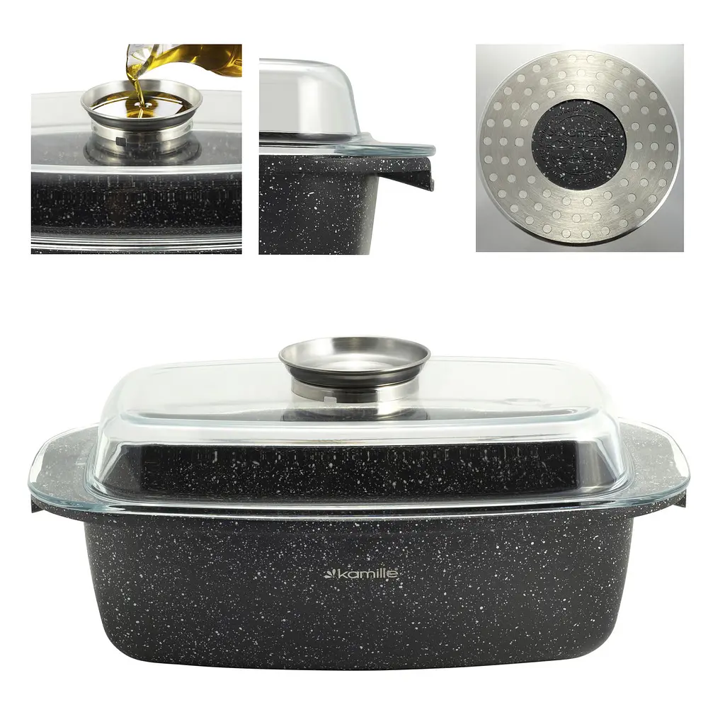 Гусятниця Kamille KM-4433 5,5 л - фото 2