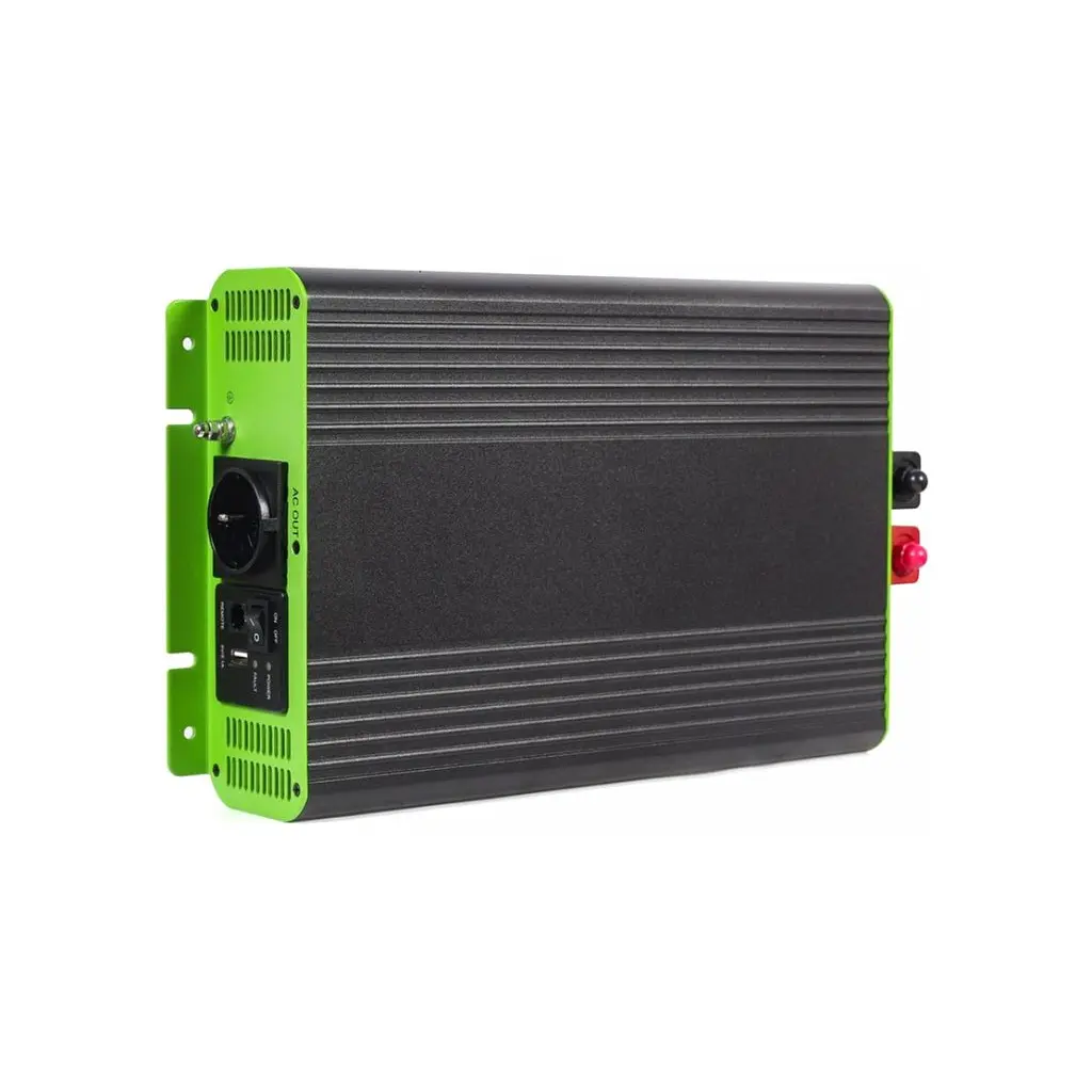 Автомобільний інвертор EnerGenie 12V/230V 2000W (4000W peak power) чиста синусоїда (EG-PWC-PS2000-01) - фото 2