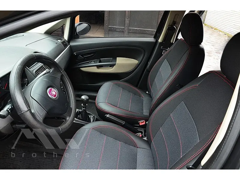 Авточохли модельні MW Brothers для Fiat Linea c 2007 - фото 2