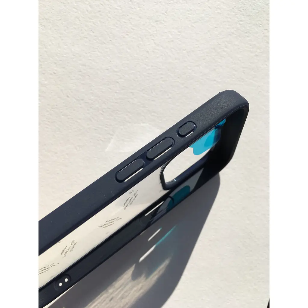 Прозрачный чехол Spigen Ultra Hybrid для iPhone 15 Pro (6.1") Navy Blue ACS06711 - фото 7