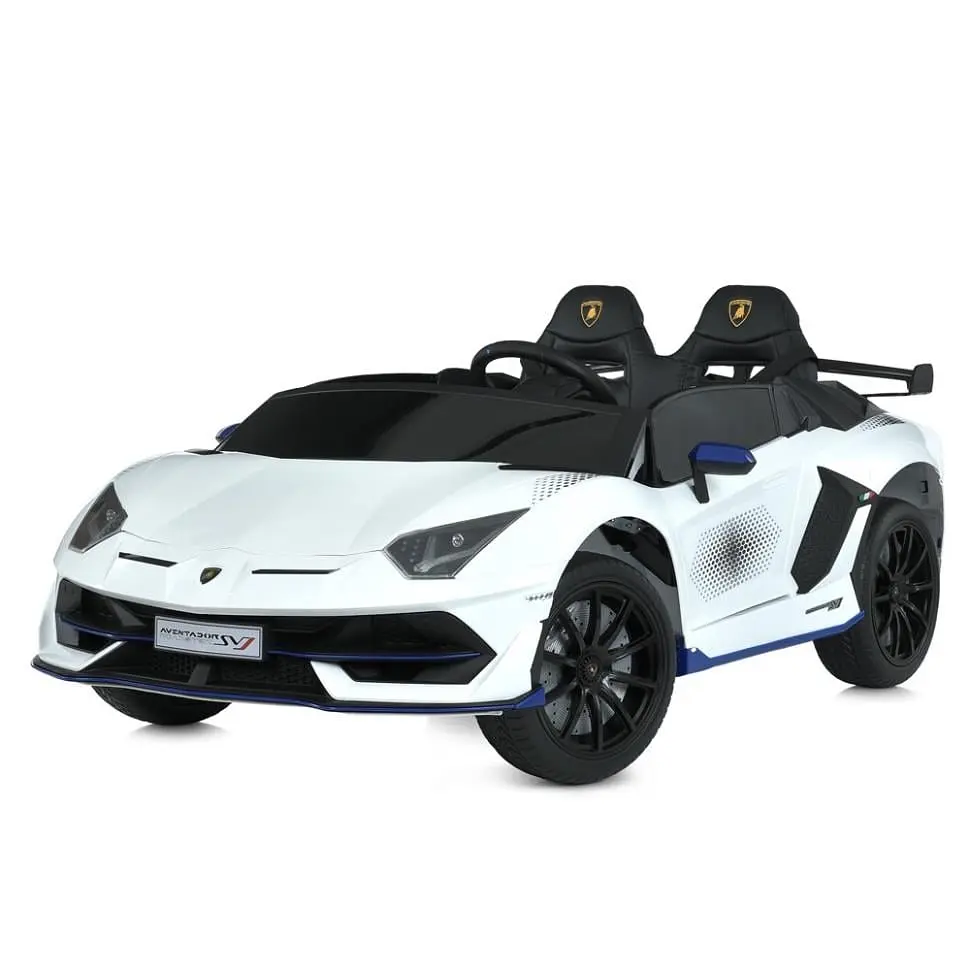 Дитячий електромобіль Машина Lamborghini 24V до 60 кг Білий (DE-169-E-675)