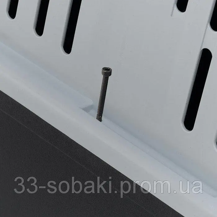 Переноска для дрібних та середніх собак великих порід кішок Ferplast CARRIER ATLAS 40 GREY PROFESSIONAL - фото 6