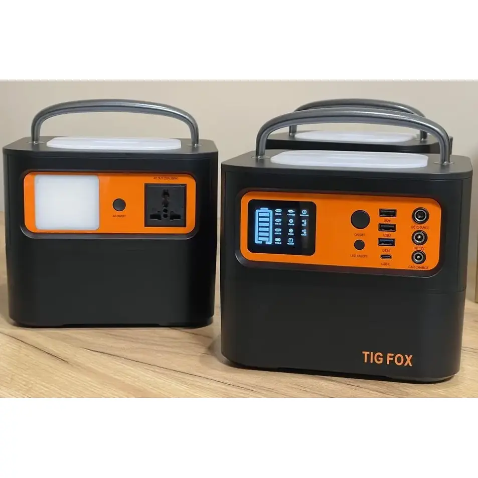 Портативна електростанція Tig Fox T500, 500 Вт (540Wh), чиста синусоїда, літій-іонна батарея - фото 6