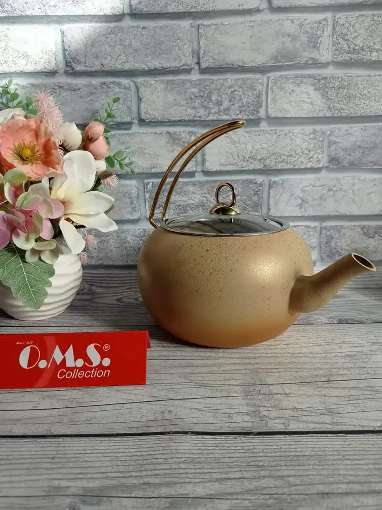 Чайник O.M.S. Collection 8211-XL Cream 3 л - фото 7