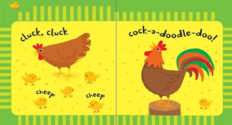 Інтерактивна книга Baby's Very First Noisy Book Farm - Fiona Watt, англ. мова (9781409563440) - фото 2