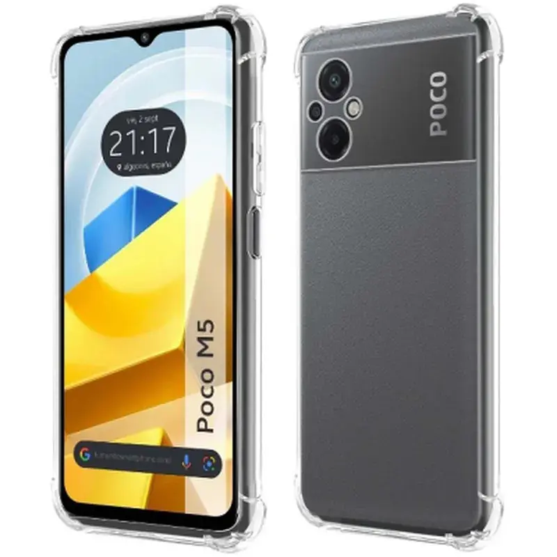 Чохол до мобільного телефона BeCover Anti-Shock Poco M5 4G Clear (708630) - фото 2
