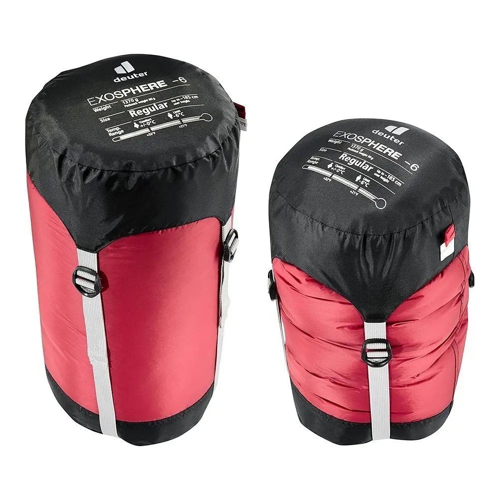 Спальник Deuter Exosphere -6 Cranberry-Fire L лівий (1052-3700421 5560 1) - фото 4