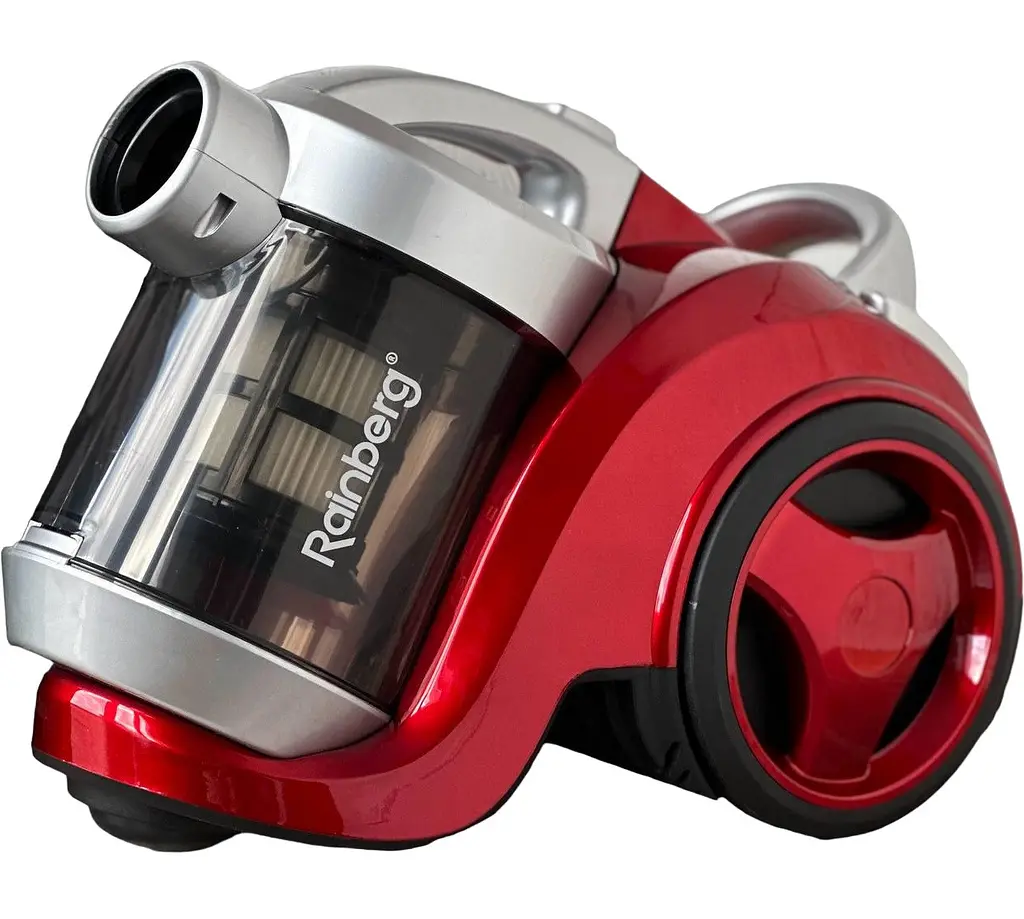 Пилосос контейнерний Rainberg RB-655TB з турбощіткою 3.5L 2500W Red - фото 2