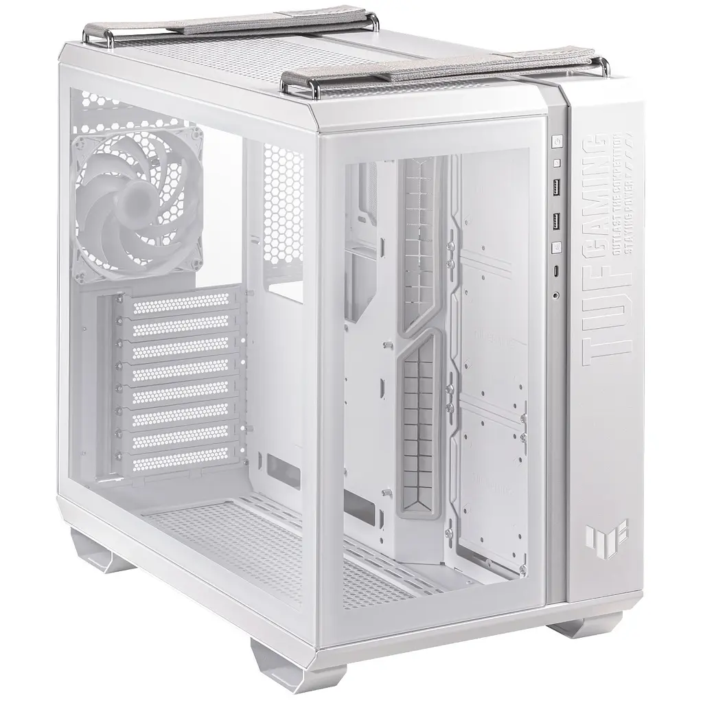 Корпус Asus TUF Gaming GT502 Plus Tempered Glass без БЖ (90DC0093-B19000) White - фото 4