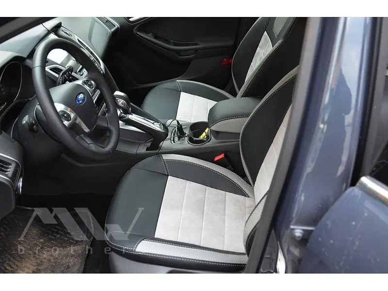 Авточохли модельні MW Brothers для Ford Focus III c 2011 - фото 8