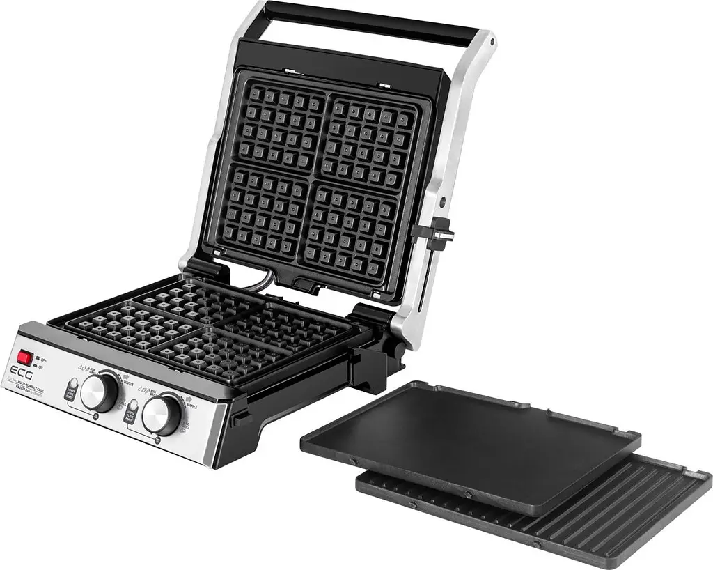 Електрогриль ECG KG 2033 Duo Grill & Waffle [80335] - фото 9