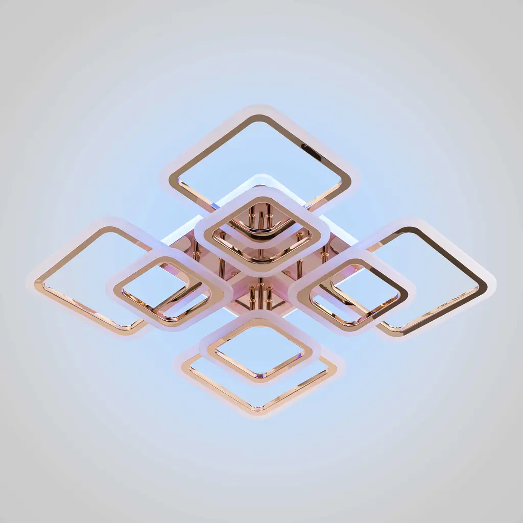 Люстра светодиодная Valeso V K39205-4 4-TL GD с пультом - фото 7