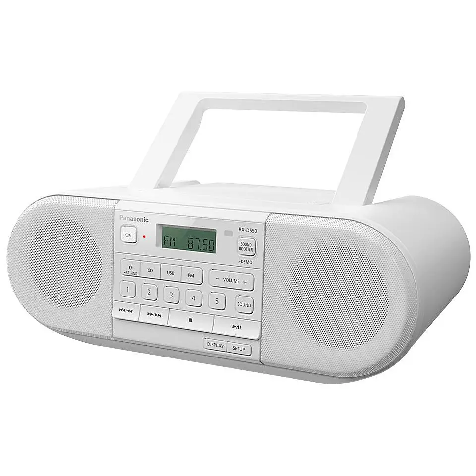 Магнітола Panasonic RX-D550GS-W - фото 3