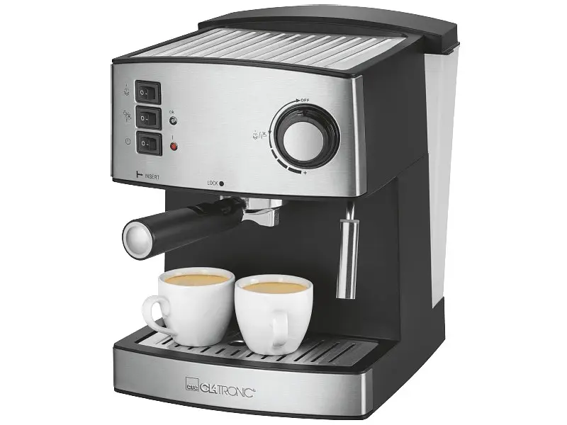 Ріжкова кавоварка еспресо Clatronic ES 3643