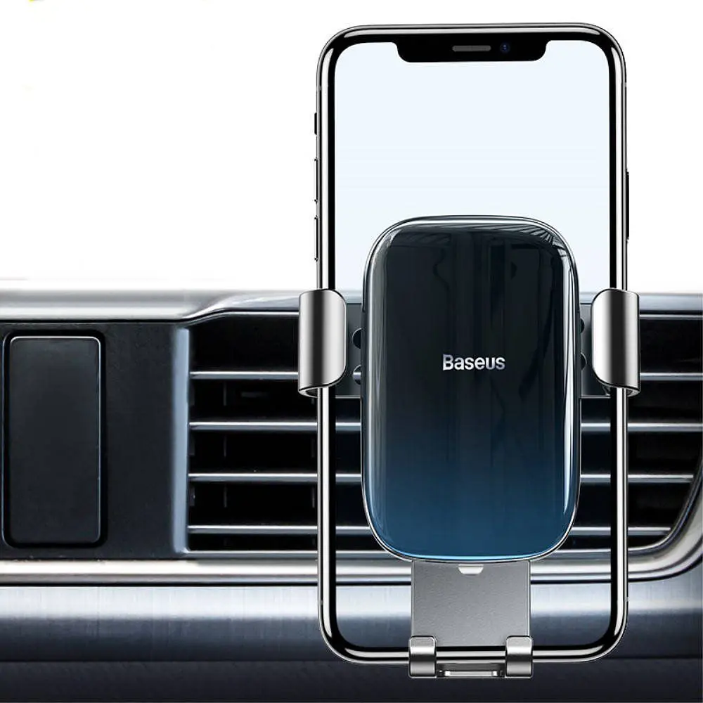 Автотримач Baseus Glaze Gravity Car Mount (SUYL-LG01) Black [64533] - фото 5