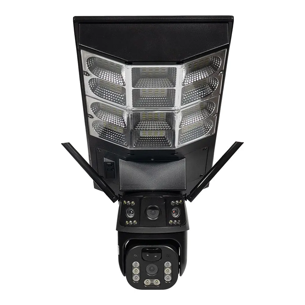 IP PTZ-відеокамера автономна з WiFi, прожектором та сонячною панеллю 3Mp+3Mp Light Vision VLC-1030WIA/2C (Lamp+Solar) f=4mm, на акумуляторних батареях (75-00290) - фото 2