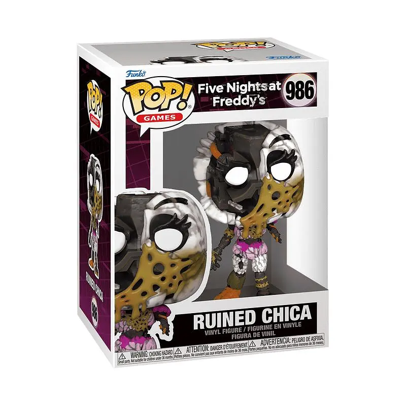 Фігурка Funko Pop П'ять ночей з Фредді Чіка Five Nights at Freddys Chica 10 см FNAF C 986 - фото 3