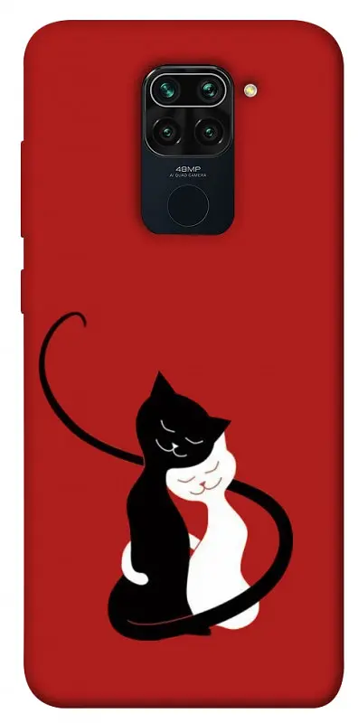 TPU чохол Demsky Закохані коти для Xiaomi Redmi Note 9 / Redmi 10X