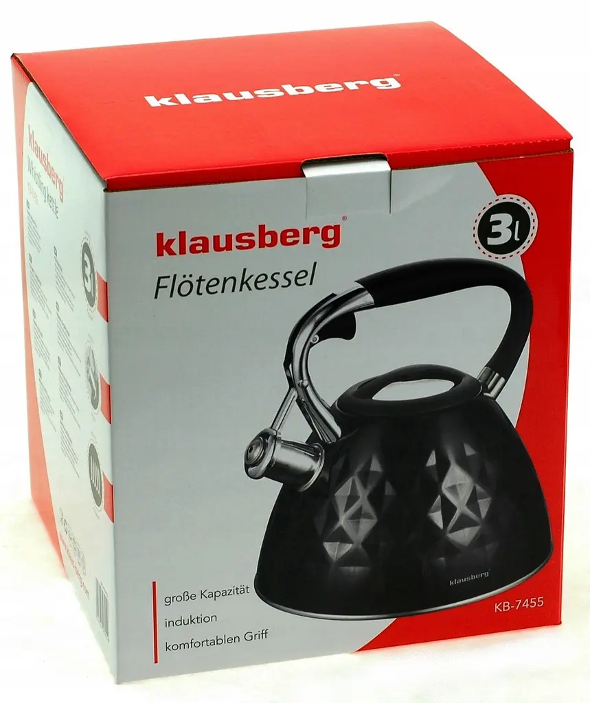 Чайник із свистком Klausberg KB-7455 3 л. - фото 8