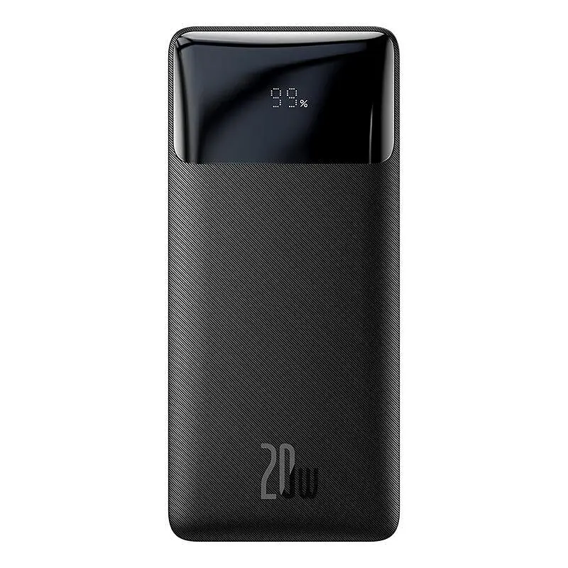 Внешний аккумулятор BASEUS Bipow Digital Display 20000 mAh 20 W (P10022008112-01) черный - фото 2