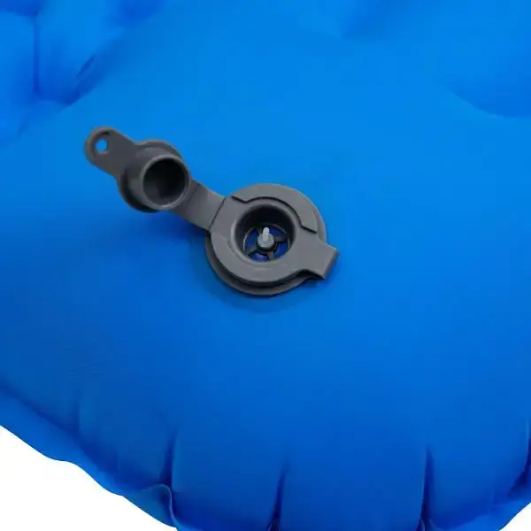 Матрас надувной Lugi из TPU 190х55х3 см с подушкой синий SJ-0084BL - фото 10