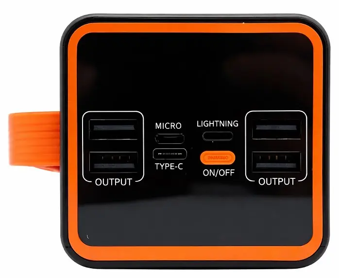 Повербанк No Brand Power Bank JS-658 50000 mAh Чорний (2104619090) - фото 6