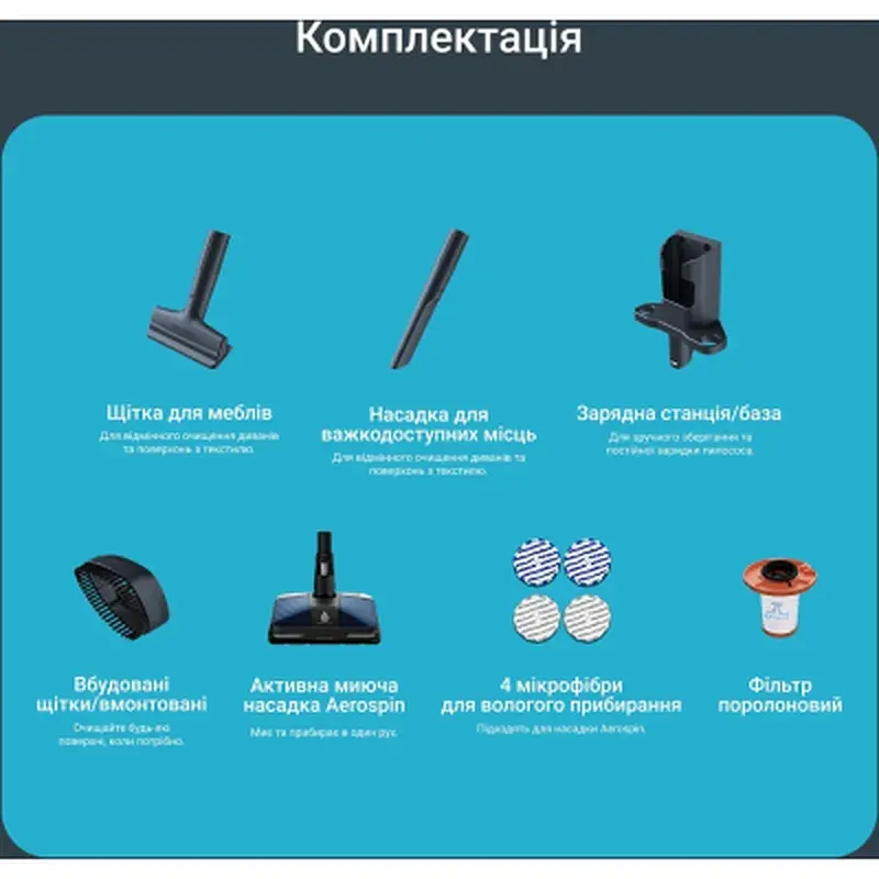 Пилосос Rowenta X-Force Flex 14.80 (RH9BC1WO) - фото 12