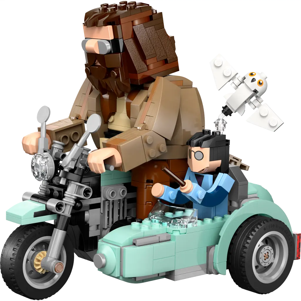 Конструктор LEGO Harry Potter Поездка Хагрида и Гарри на мотоцикле 617 деталей (76443) - фото 3