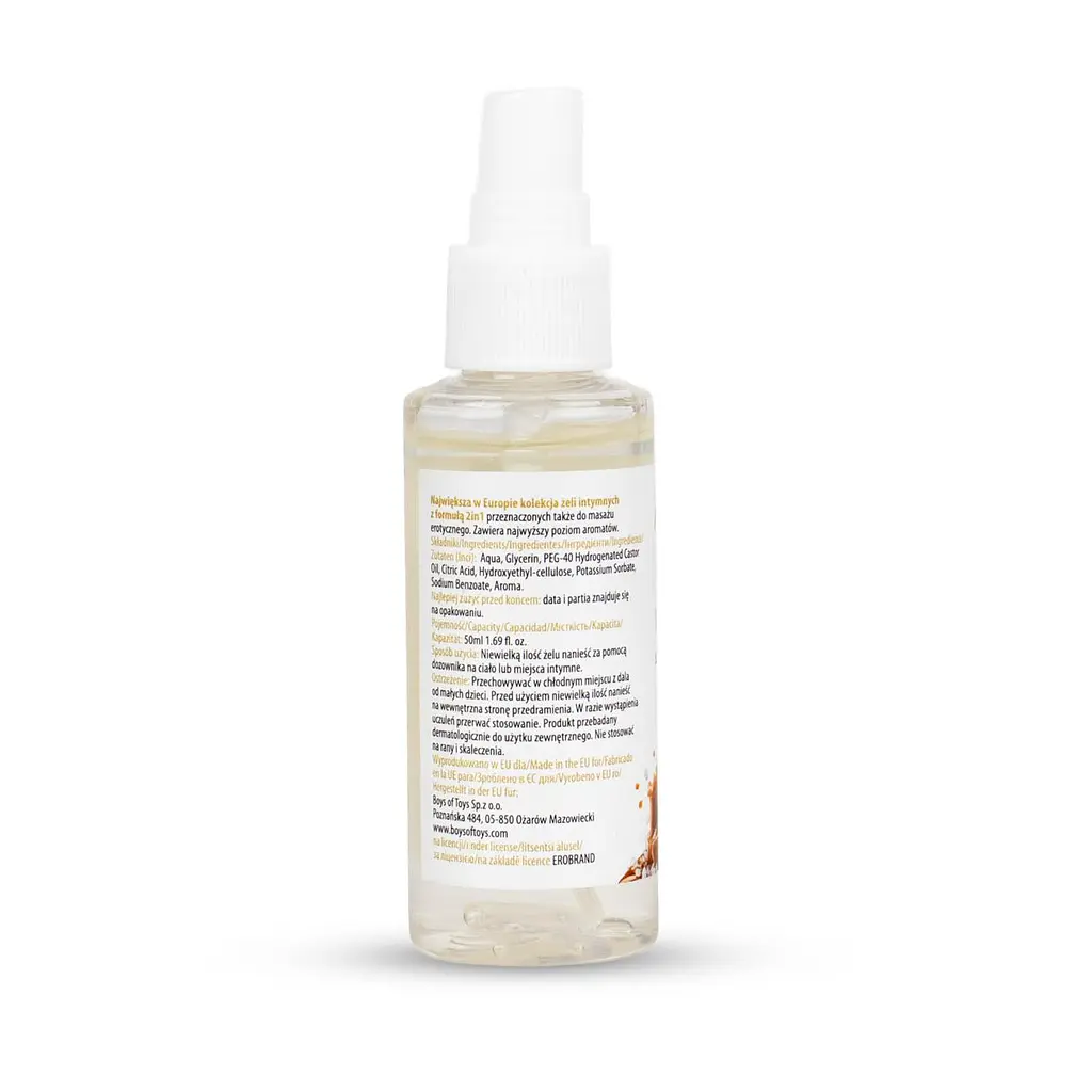 Лубрикант та масажний гель MyLove Aroma Series Salted Caramel 50 мл - фото 4