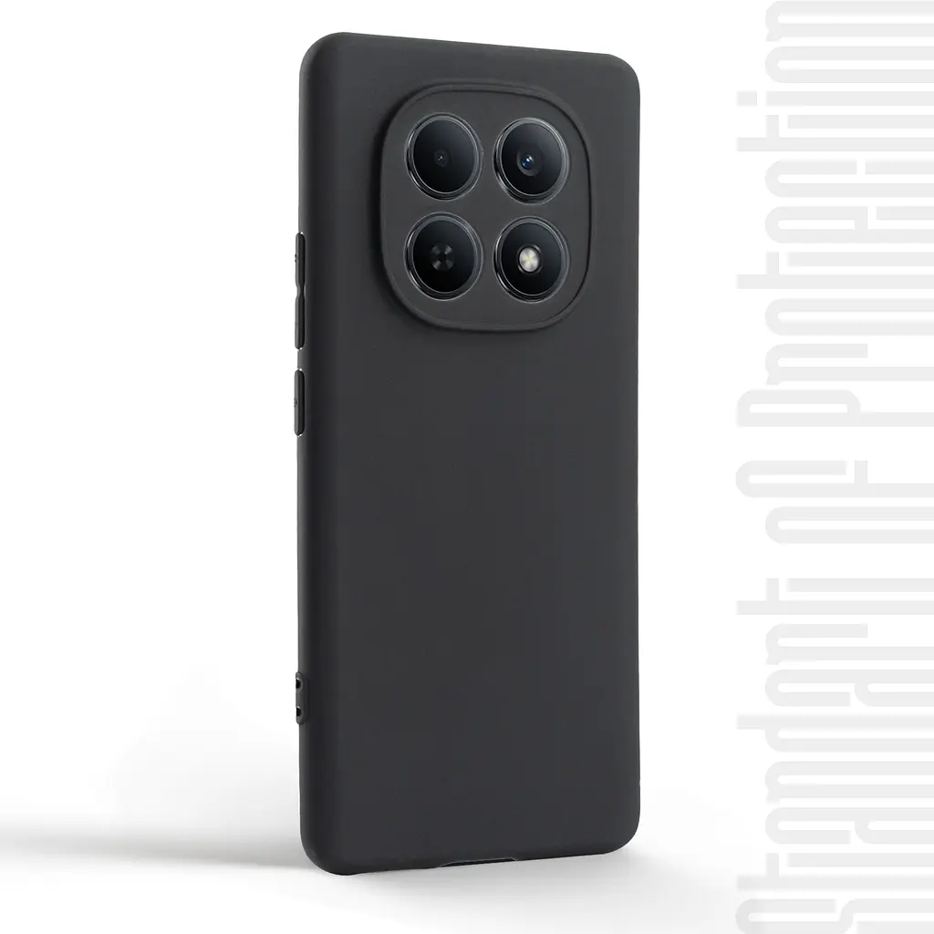 Чехол-накладка для смартфона Xiaomi Redmi Note 15 4G/Note 15 5G Poco M8 5G противоударный, силиконовый, термополиуретановый (ТПУ), с защитой камеры и корпуса, черный, защита всего корпуса, ArmorStandart (ARM89714) - фото 2