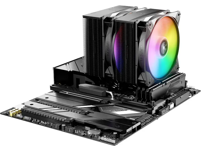 Повітряне охолодження Be quiet! PURE ROCK PRO 3 LX Black (BK043) - фото 4