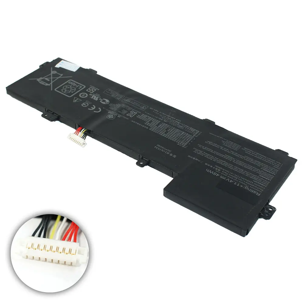 Батарея для ноутбука Asus B31N1534 (Zenbook UX510UX, UX510UW) 11.4V 4240 mAh 48Wh Black (0B200-02030000) - фото 2