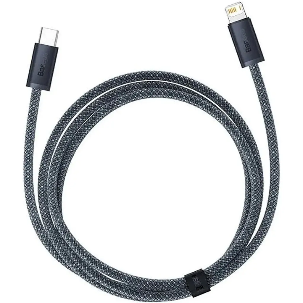 Кабель Baseus Dynamic Series USB-C to Lightning 1m 20W Slate Grey (CALD000016) [155532] - фото 2