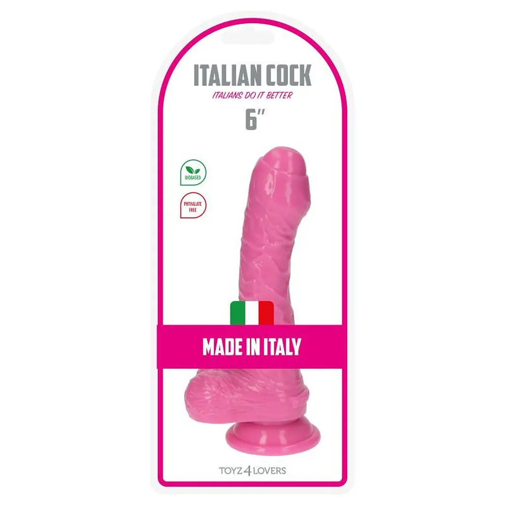 Фалоімітатор Toyz4lovers Eros, 16 см (рожевий) - фото 3