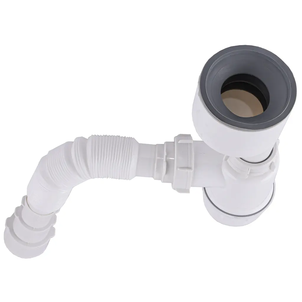Сифон для пісуара Waterstal з манжетою D 50 та гофрою 1 1/4 40/50 P31009 - фото 2