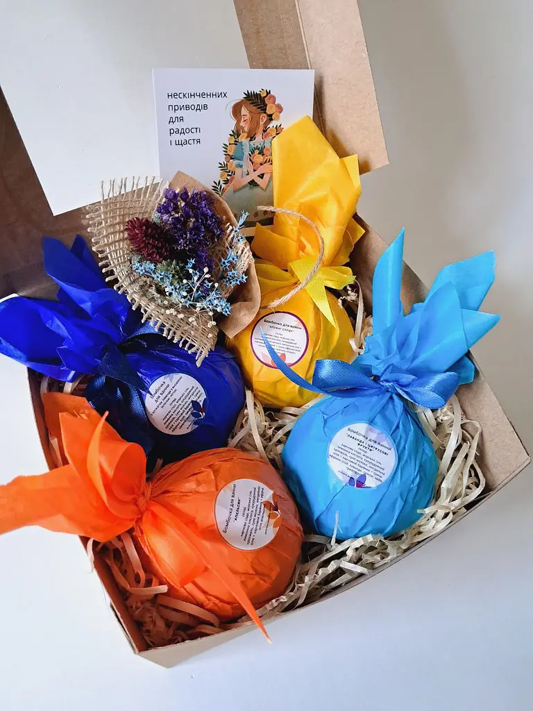 Набір ЕКО бомбочок-гейзерів Svich Shop 4bombs 4 шт. 720 г - фото 8