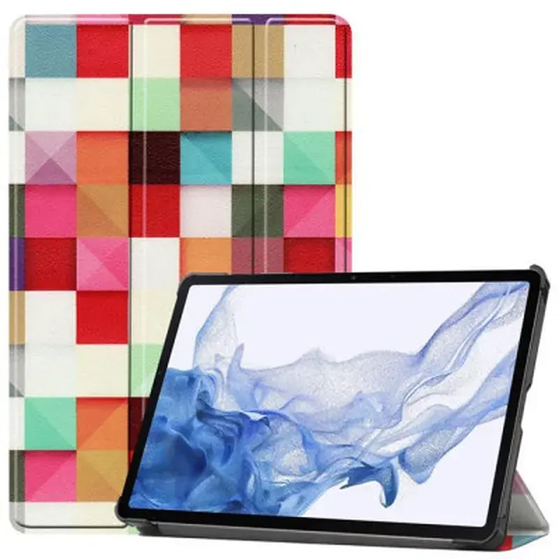 Чохол до планшета BeCover Smart Case Samsung Tab S9 Plus (SM-X810/SM-X816)/S9 FE Plus (SM-X610/SM-X616) 12.4" Square (710381) - фото 2