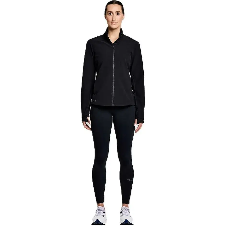 Куртка Saucony W Triumph Jacket Black S (1097-800457-BKS) - фото 3