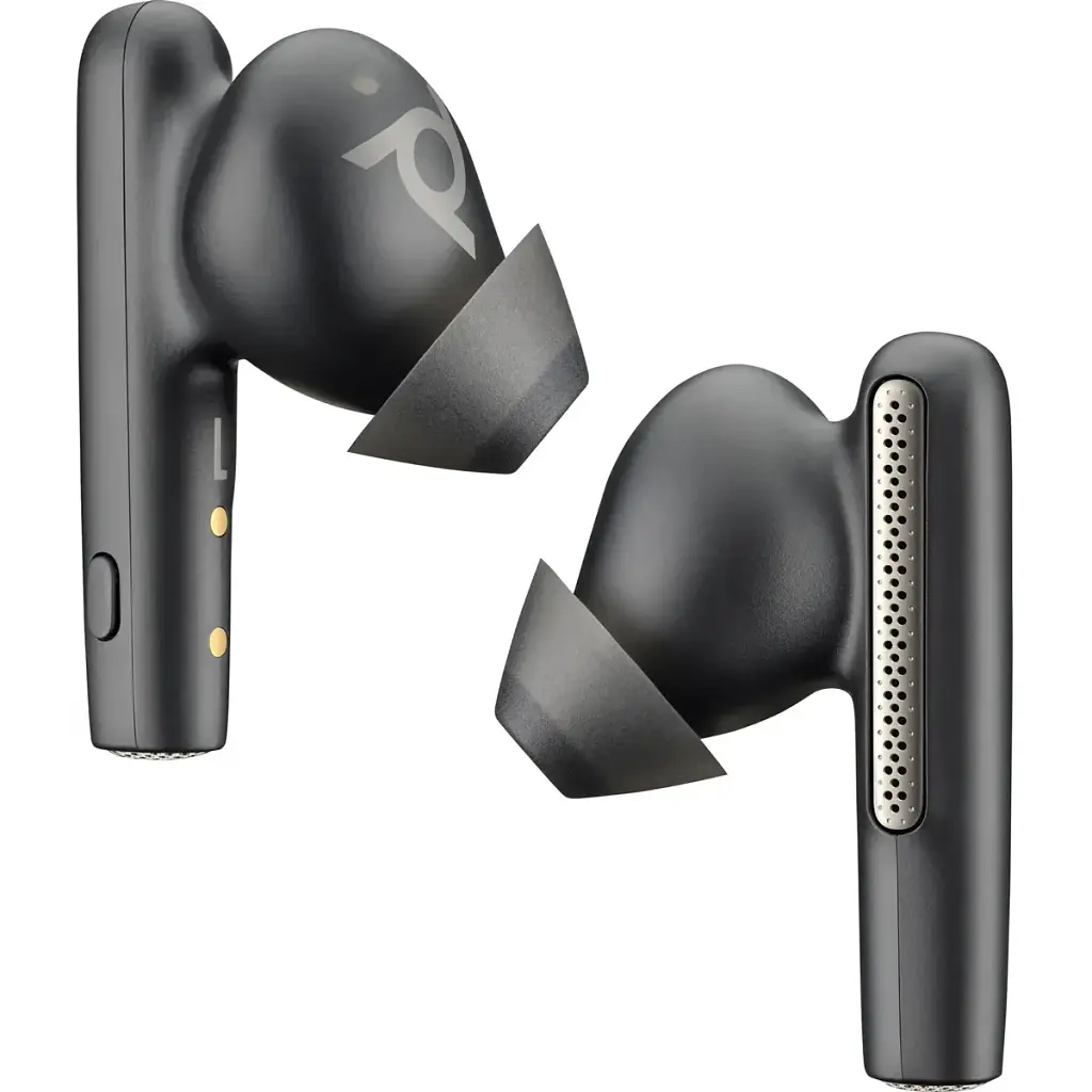 Наушники TWS Poly Voyager Free 60 Earbuds + BT700C + BCHC Black - фото 2