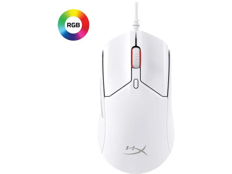 Миша HyperX Pulsefire Haste 2 White (6N0A8AA) - фото 6