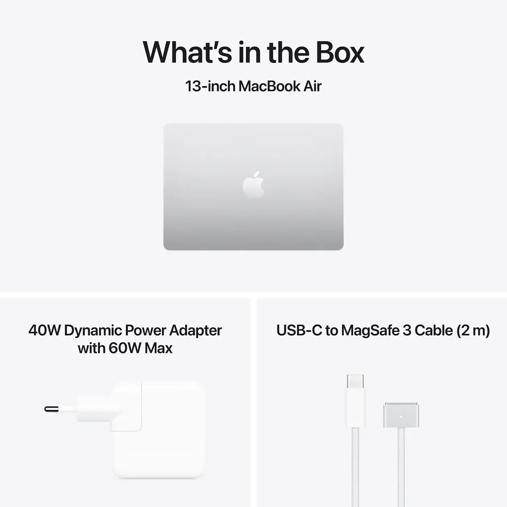 Ноутбук Apple 13.6 MacBook Air/ M5/16GB/1TB/UMA/MacOS/Silver (MDH84UA/A) - фото 8