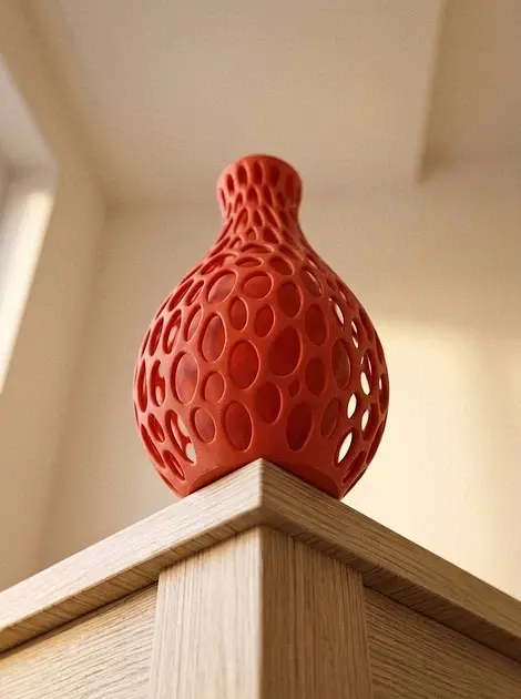 Ваза Voronoi Organic 12 x 12 x 17 см - фото 3